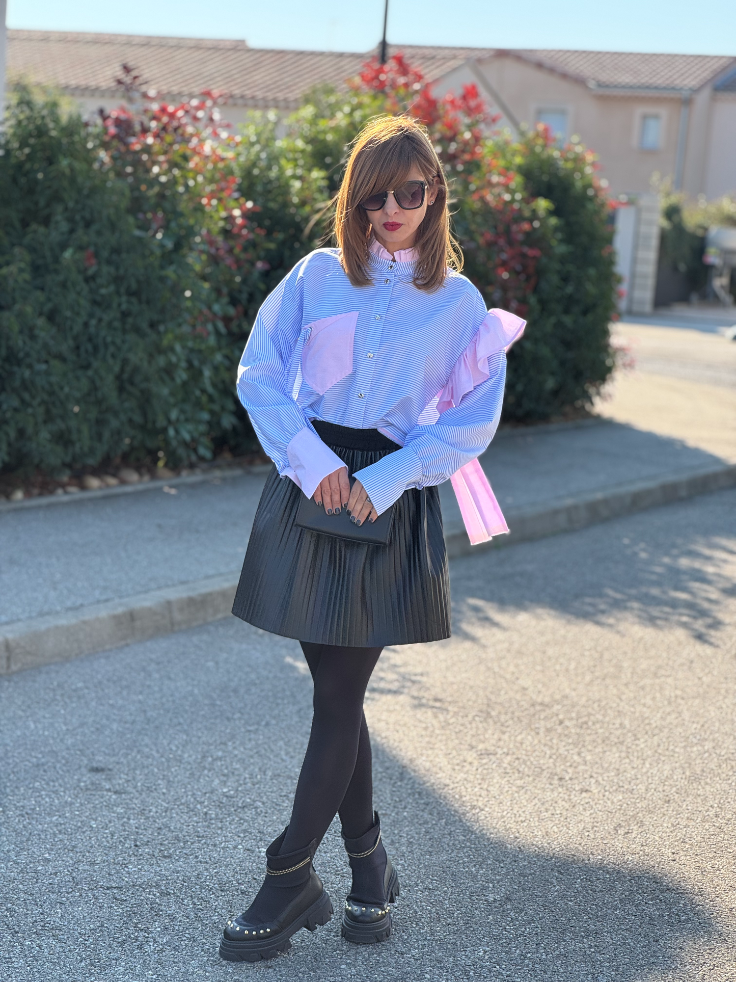 Chemise à rayures - Talle XS/S