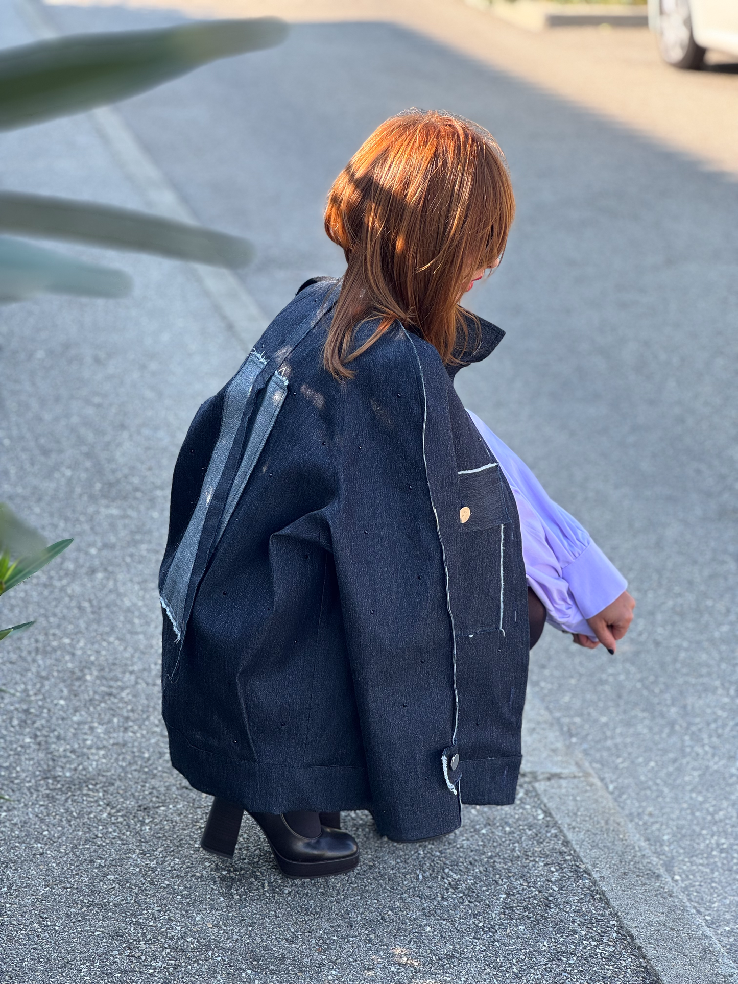 Veste bomber oversize - Taille S/M