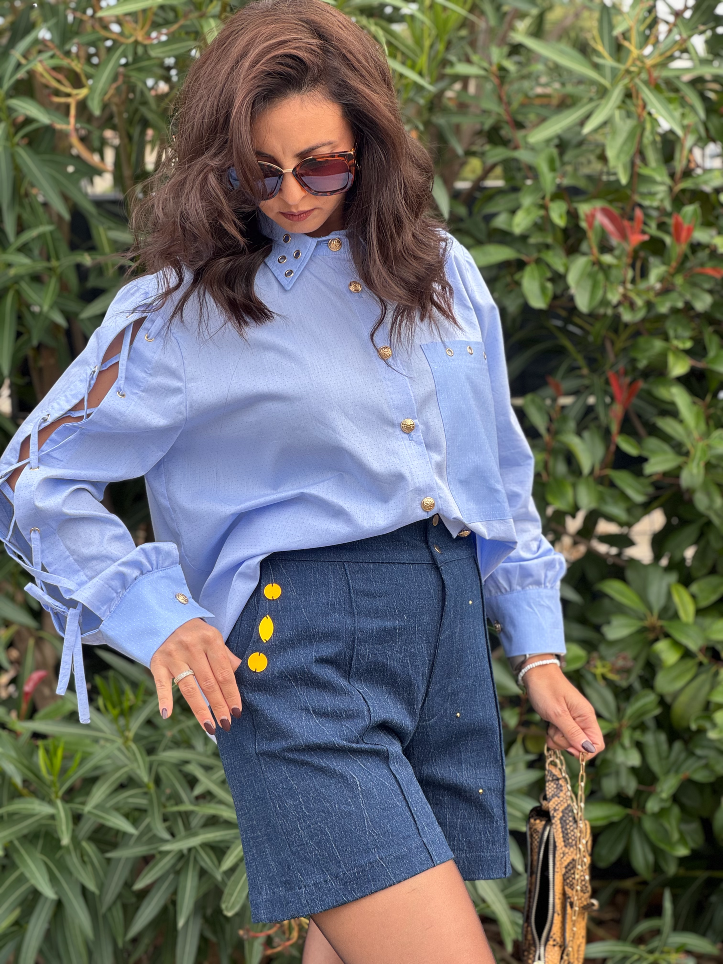 Short en denim - Taille S/M