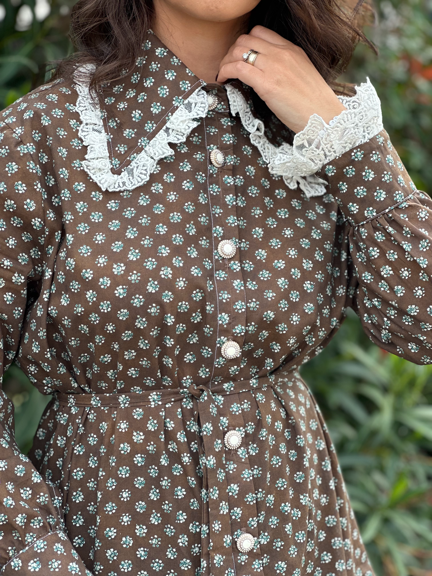 Robe florale - Taille S/M