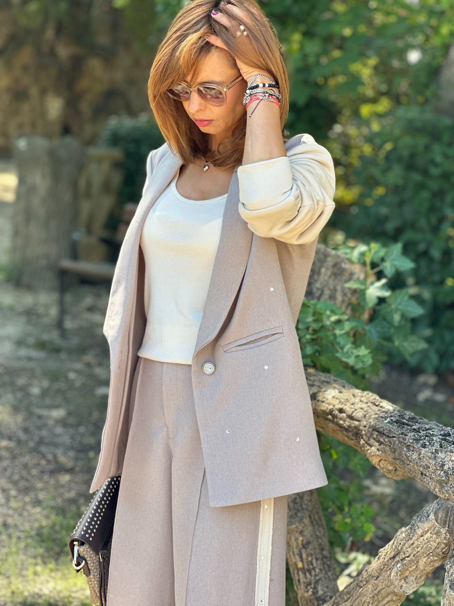 Ensemble chic Blazer & Pantalon - Taille S/L