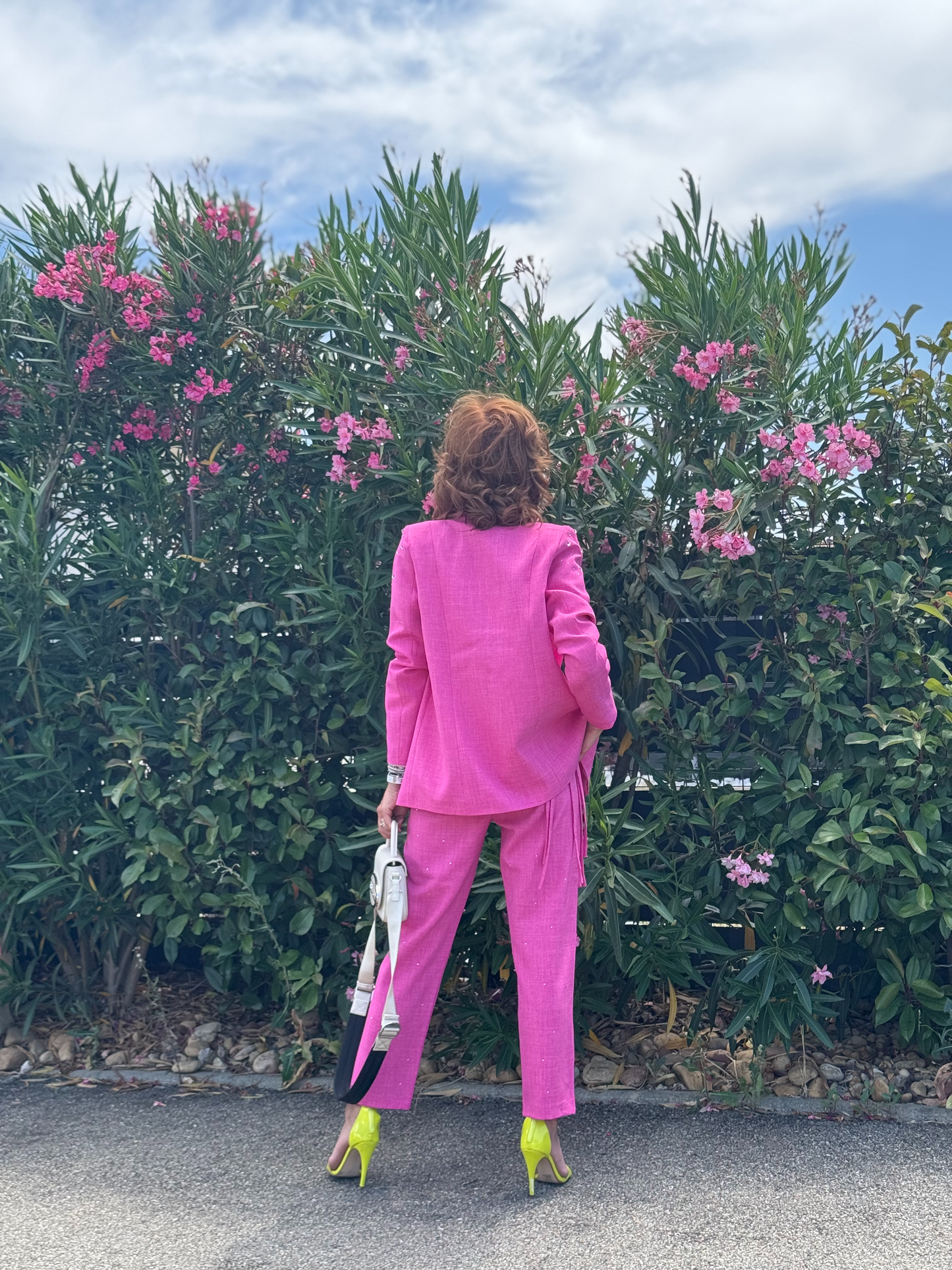 Blazer rose - Taille S/M