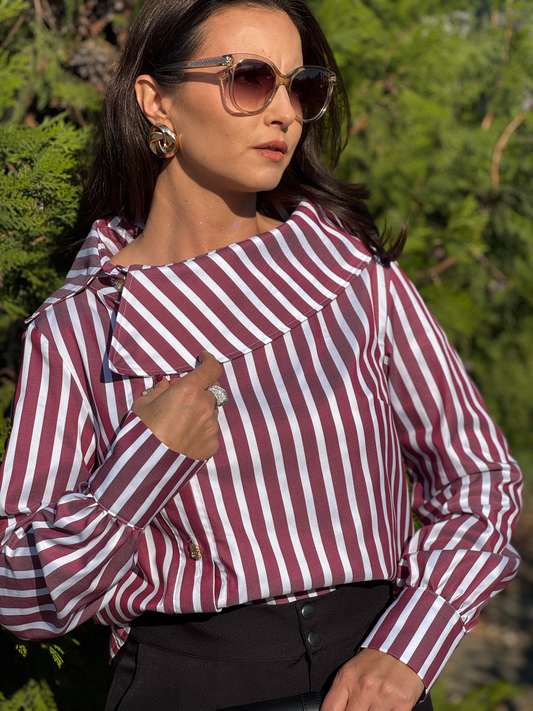 Chemise à rayures - Taille S/M