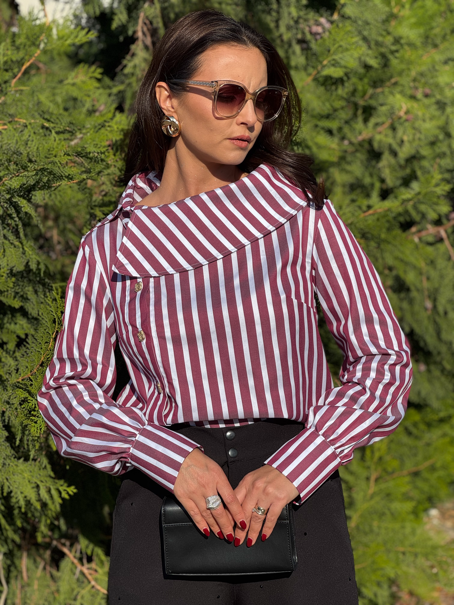 Chemise à rayures - Taille S/M