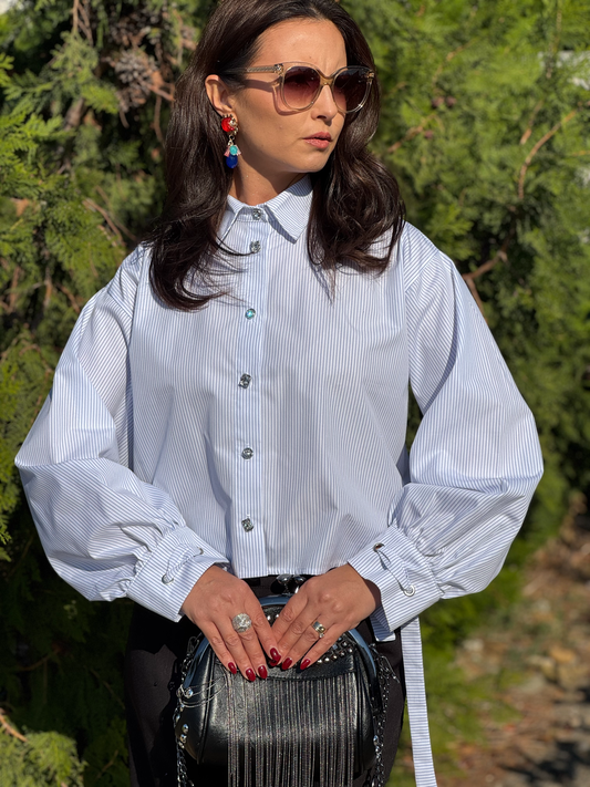 Chemise à rayures - Taille S/M