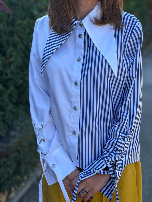 Chemise bicolore - Taill S/M