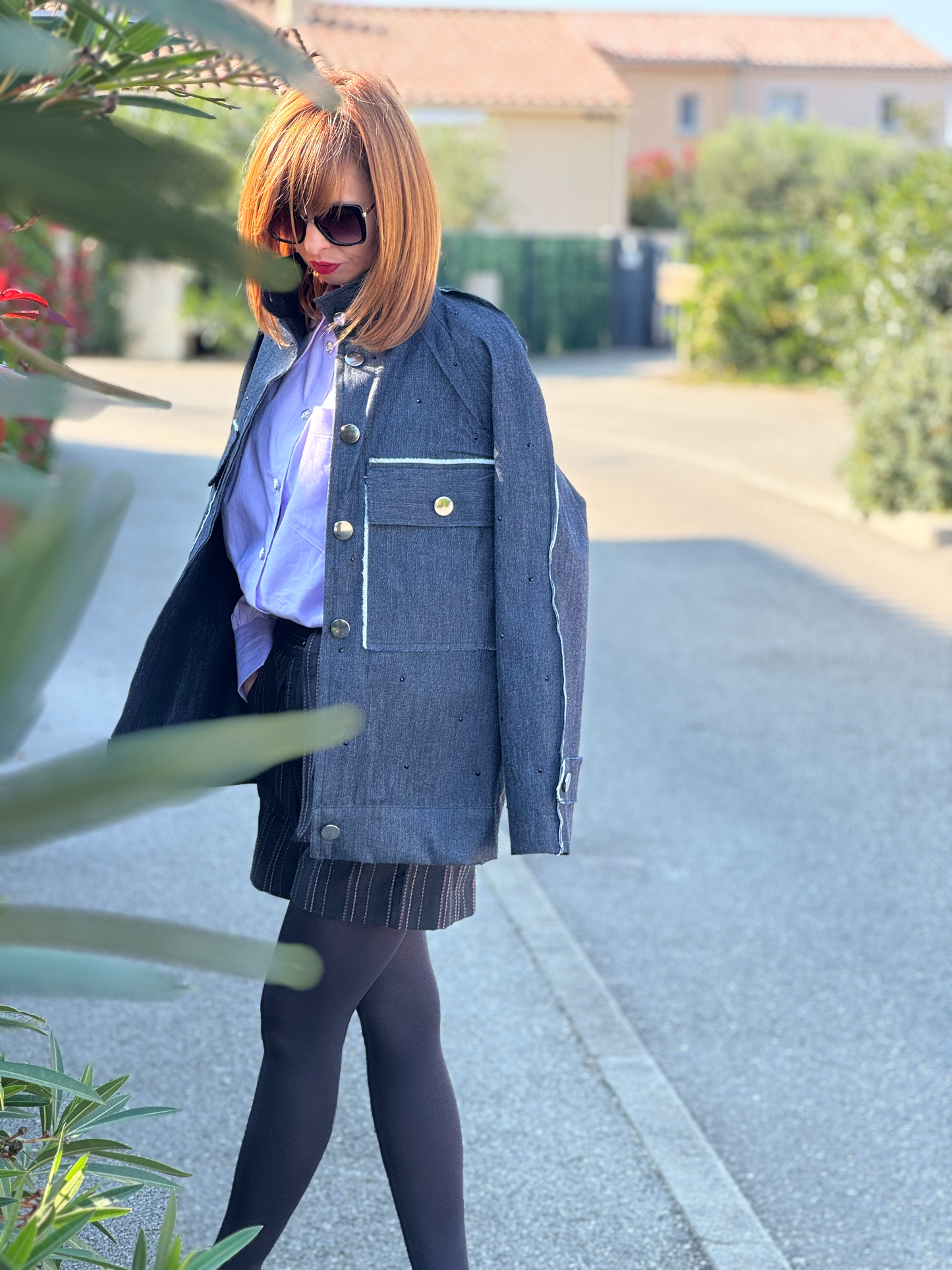 Veste bomber oversize - Taille S/M