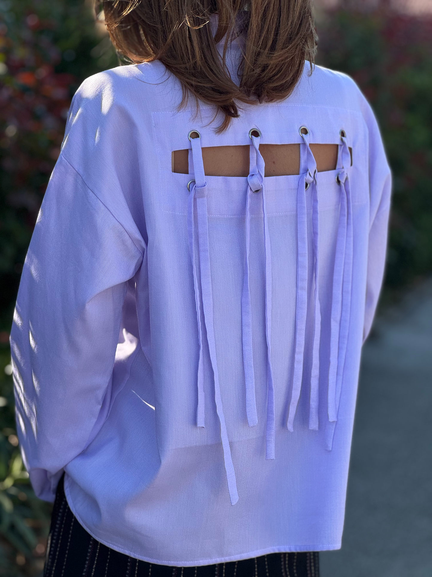 Chemise lilas - Taille S/M