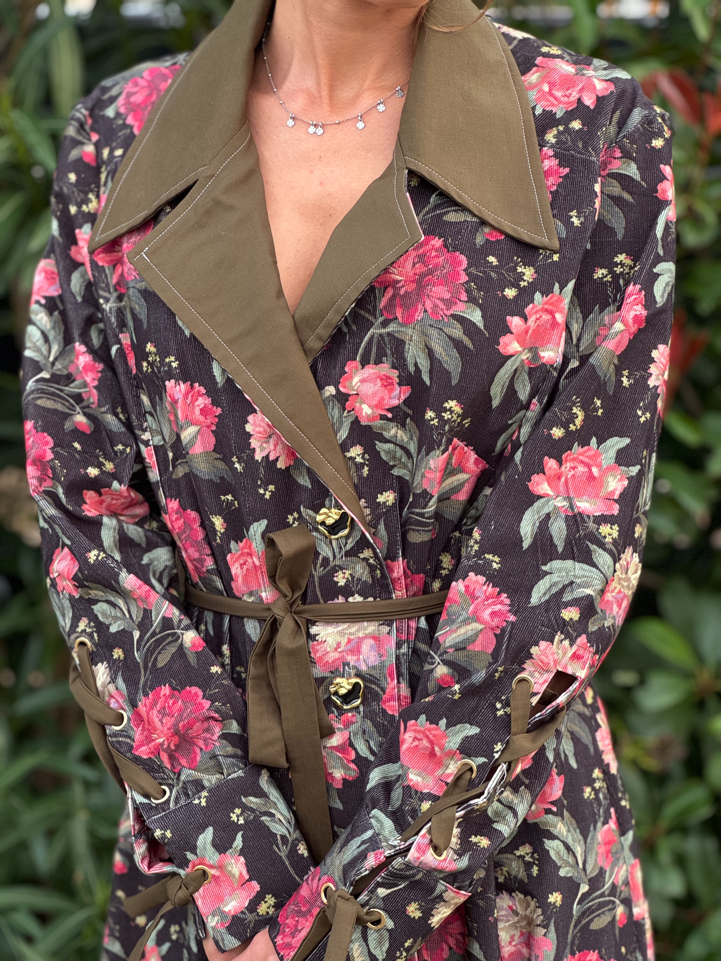 Robe midi florale - Taille S/M