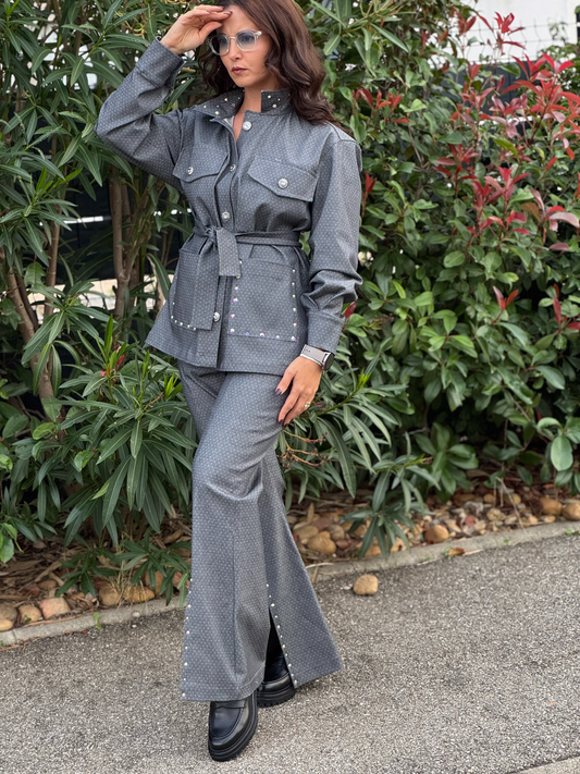 Ensemble Veste & Jen en denim - Taille M/L