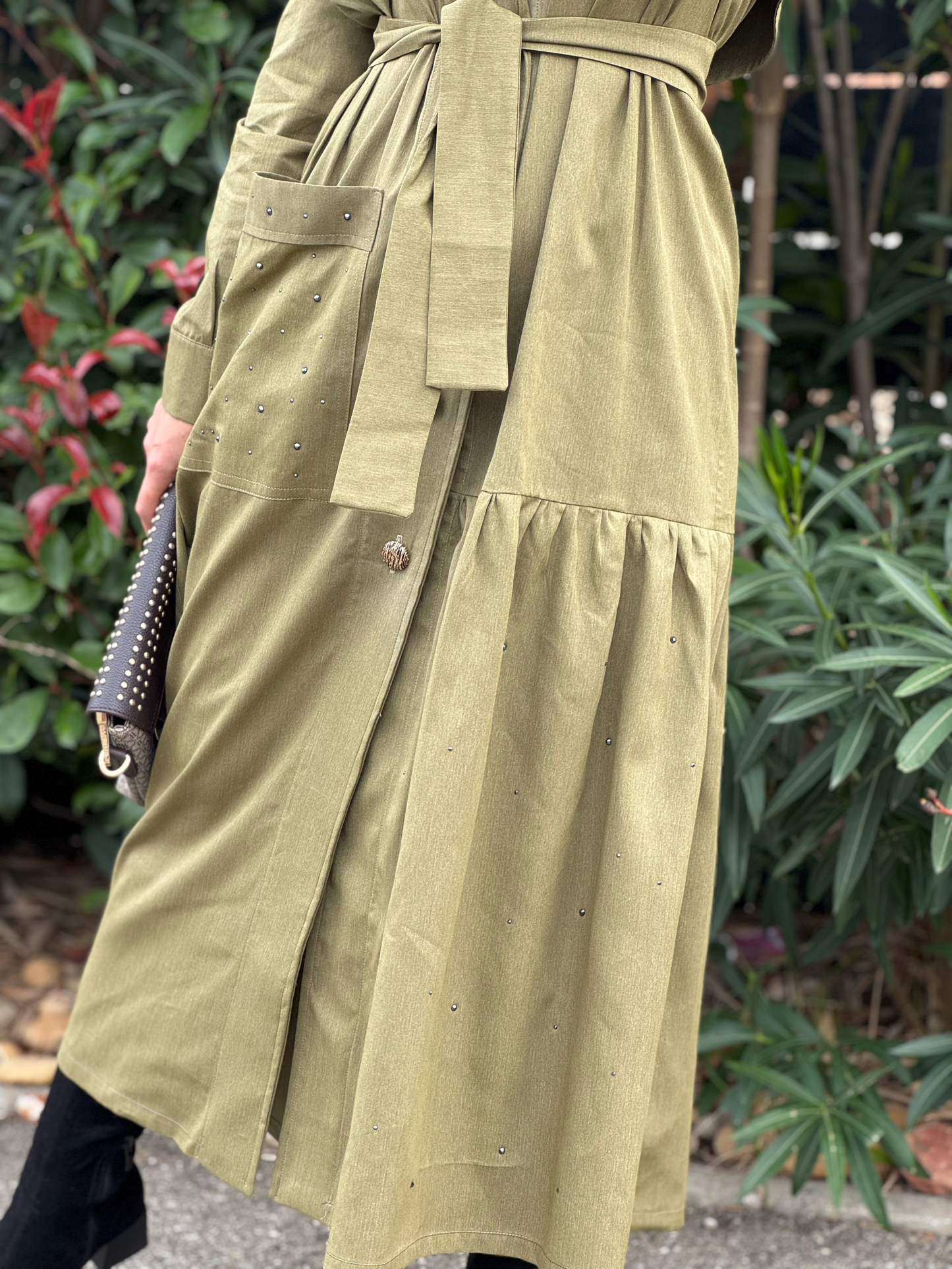 Robe midi style trench - Taille S/L