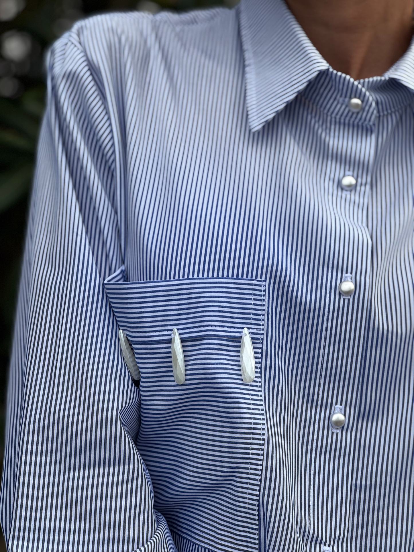 Chemise à rayures - Taille S/M