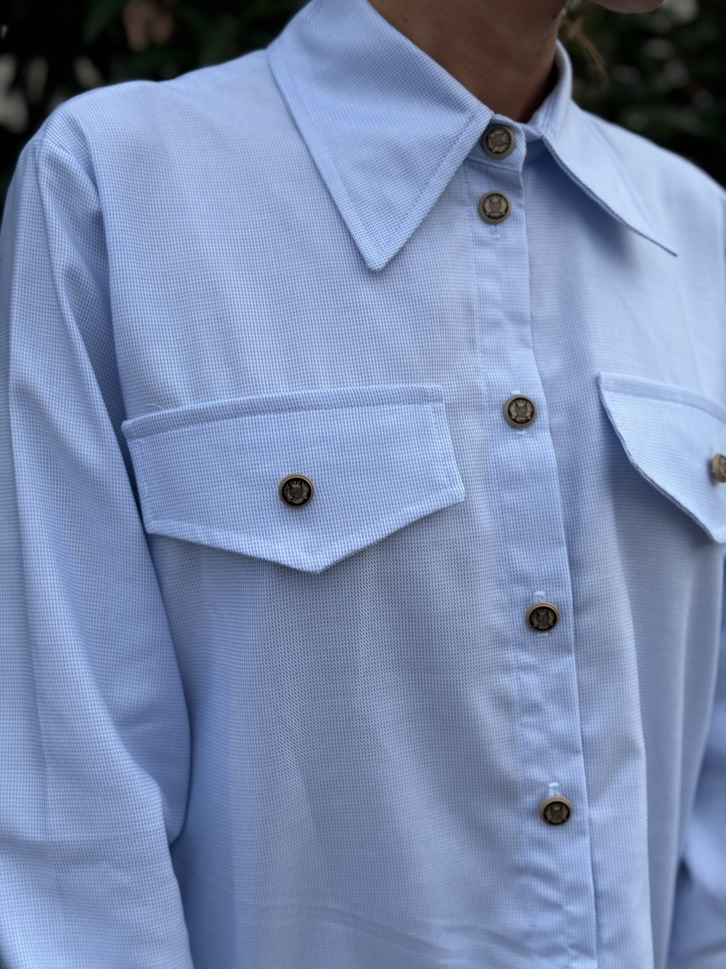 Chemise à petits carreaux - Taille S/M