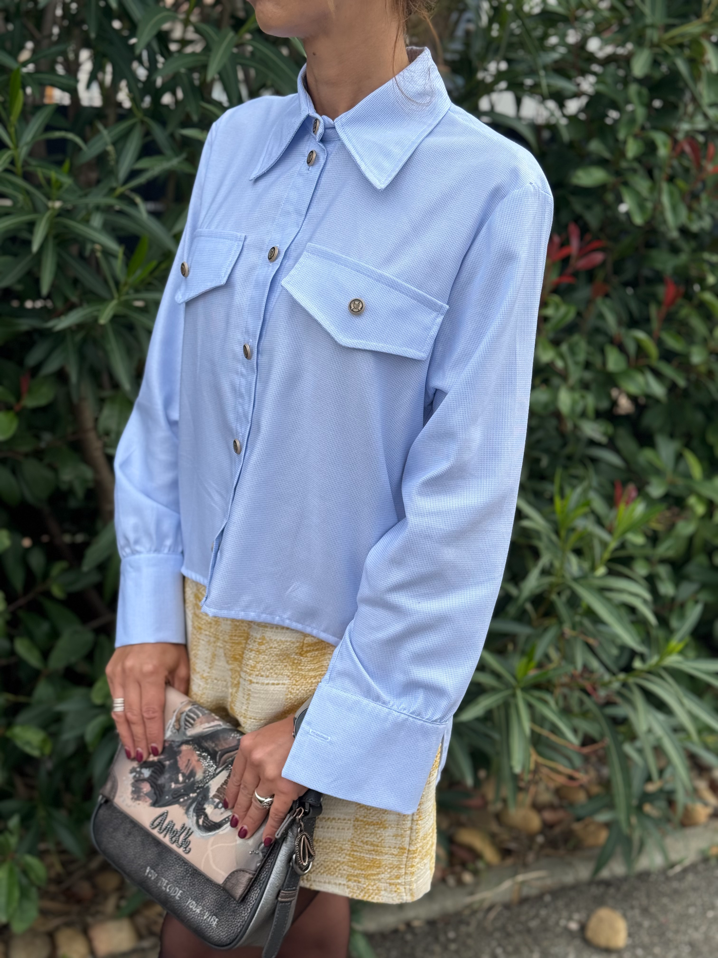 Chemise à petits carreaux - Taille S/M