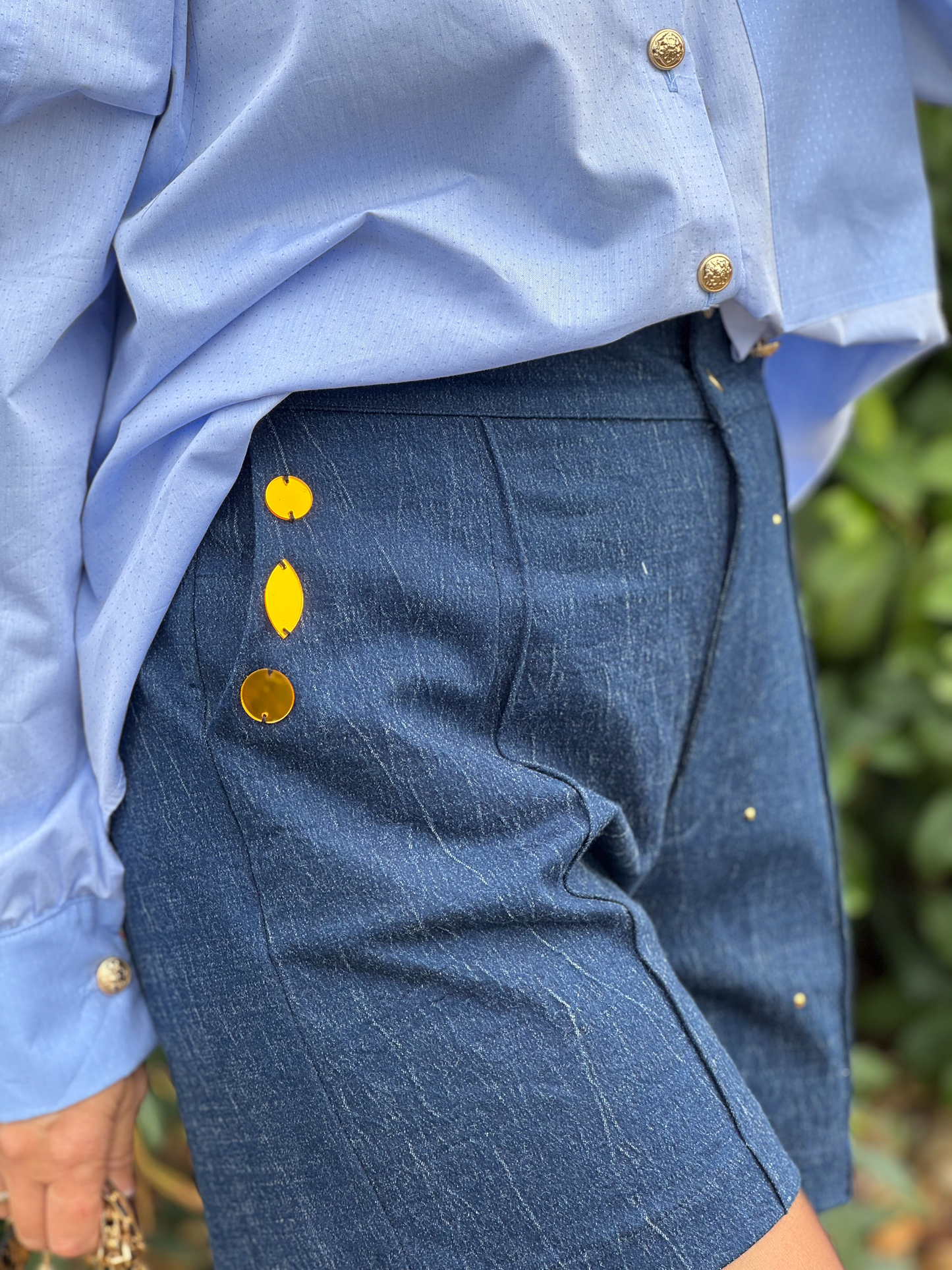 Short en denim - Taille S/M