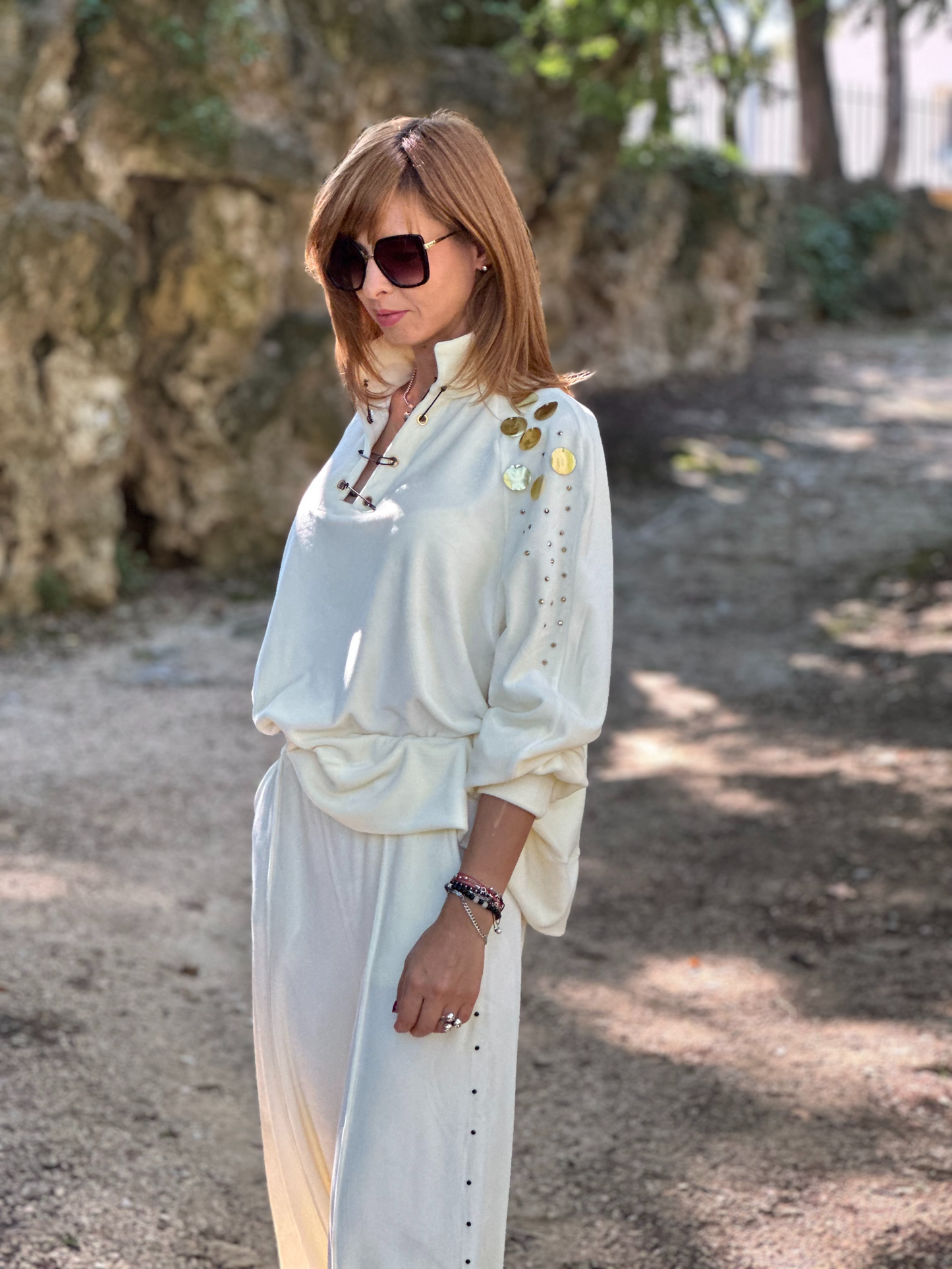 Ensemble chic Sweat & Pantalon - Taille S/M