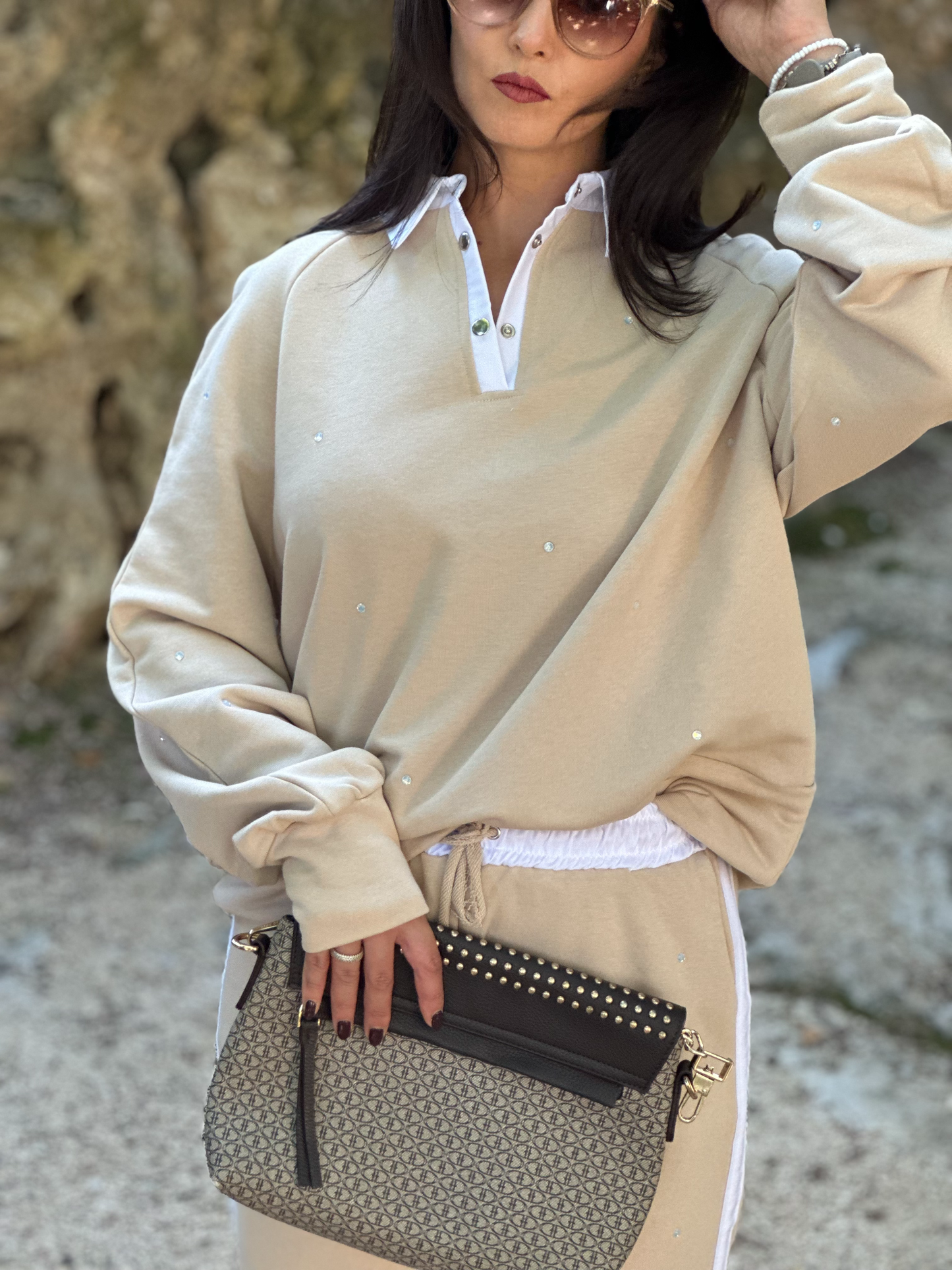 Ensemble chic Sweat & Pantalon - Taille S