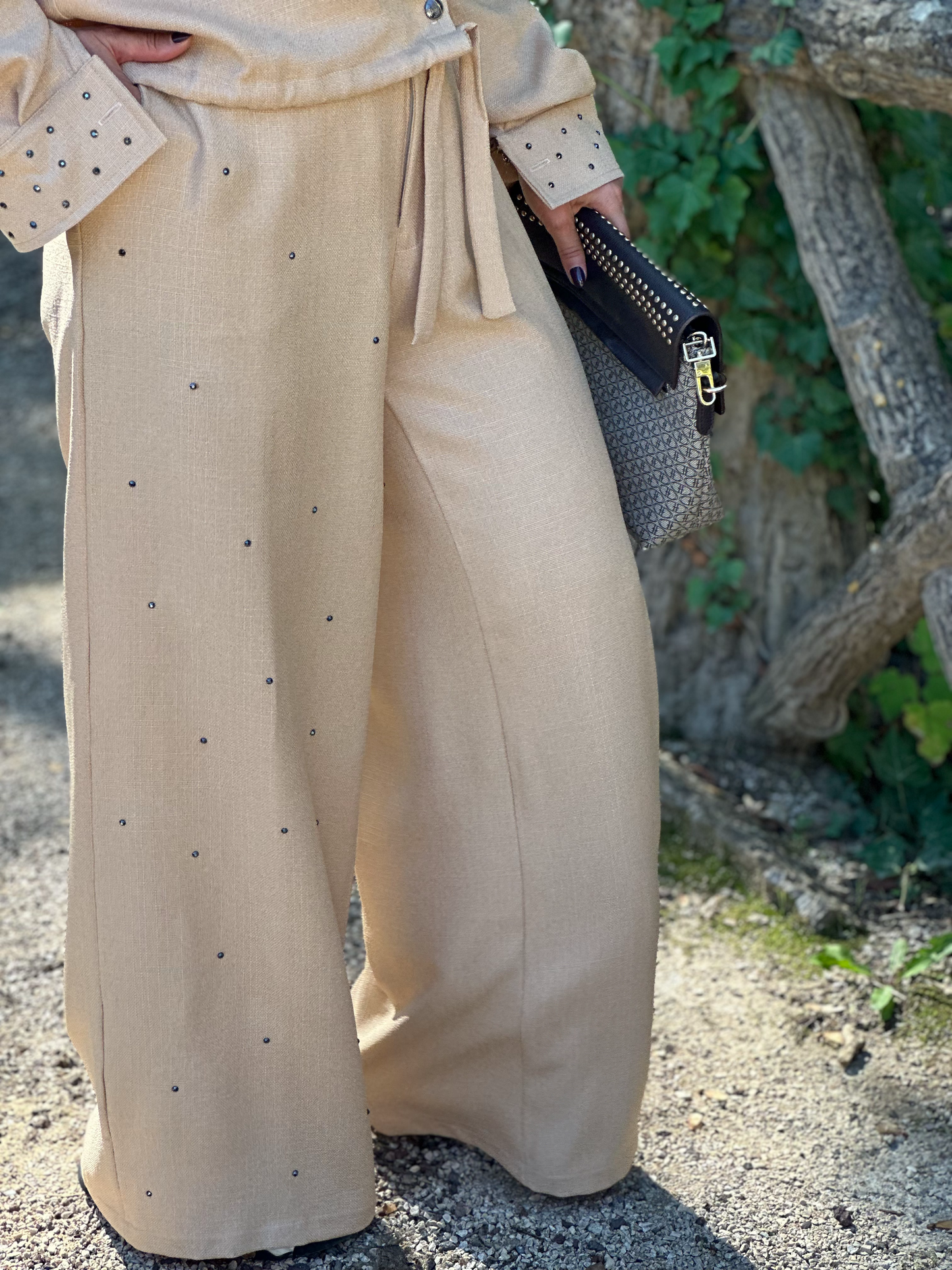 Ensemble chic Chemise & Pantalon - Taille S/M