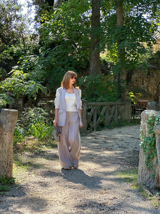 Ensemble chic Blazer & Pantalon - Taille S/L