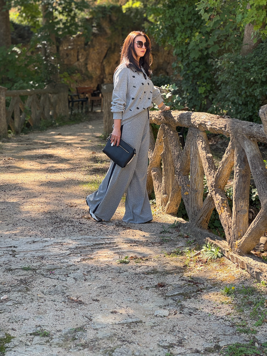 Ensemble chic Sweat & Pantalon - Taille S/M