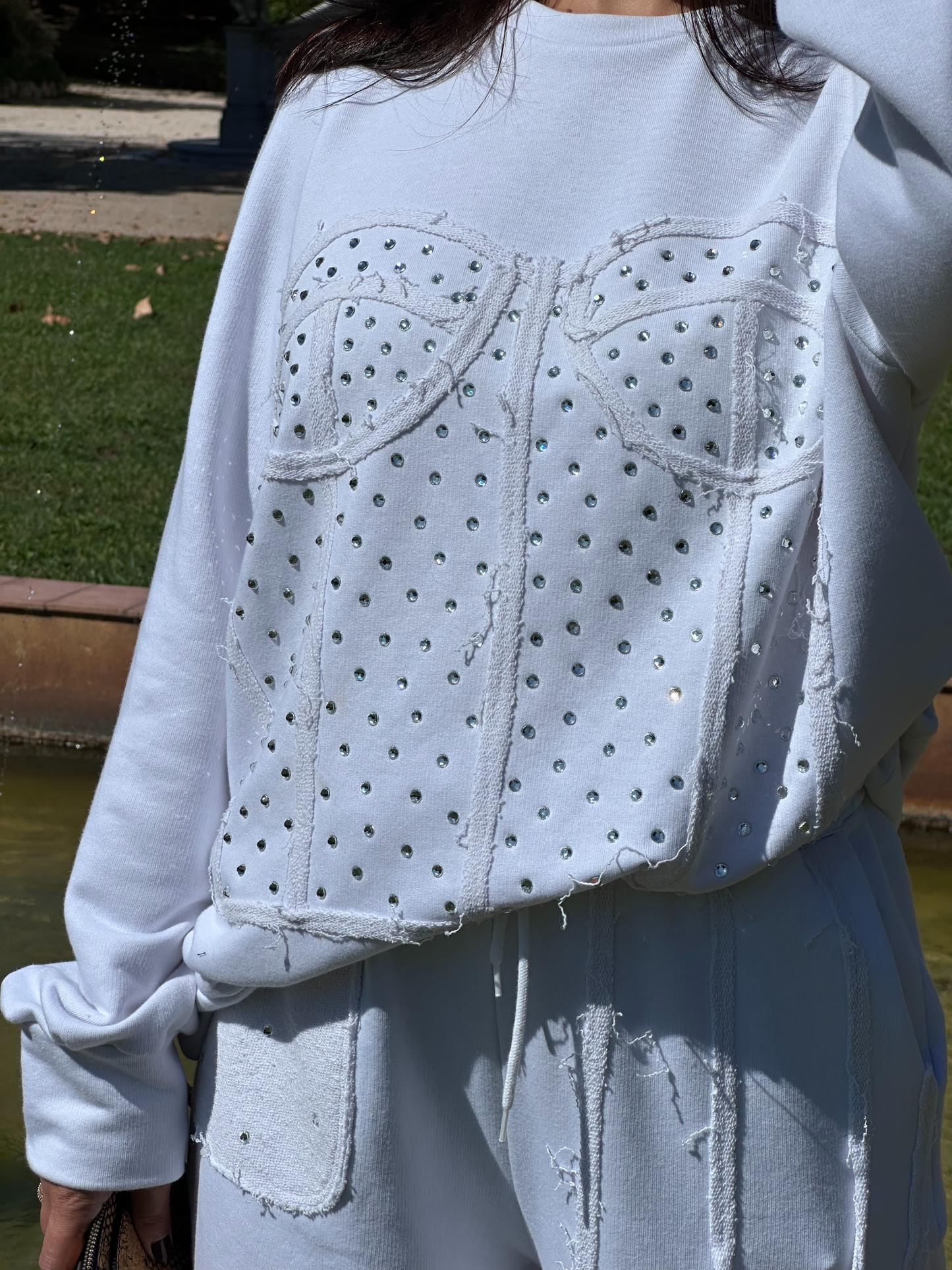 Ensemble chic Sweat & Pantalon - Taille S/M