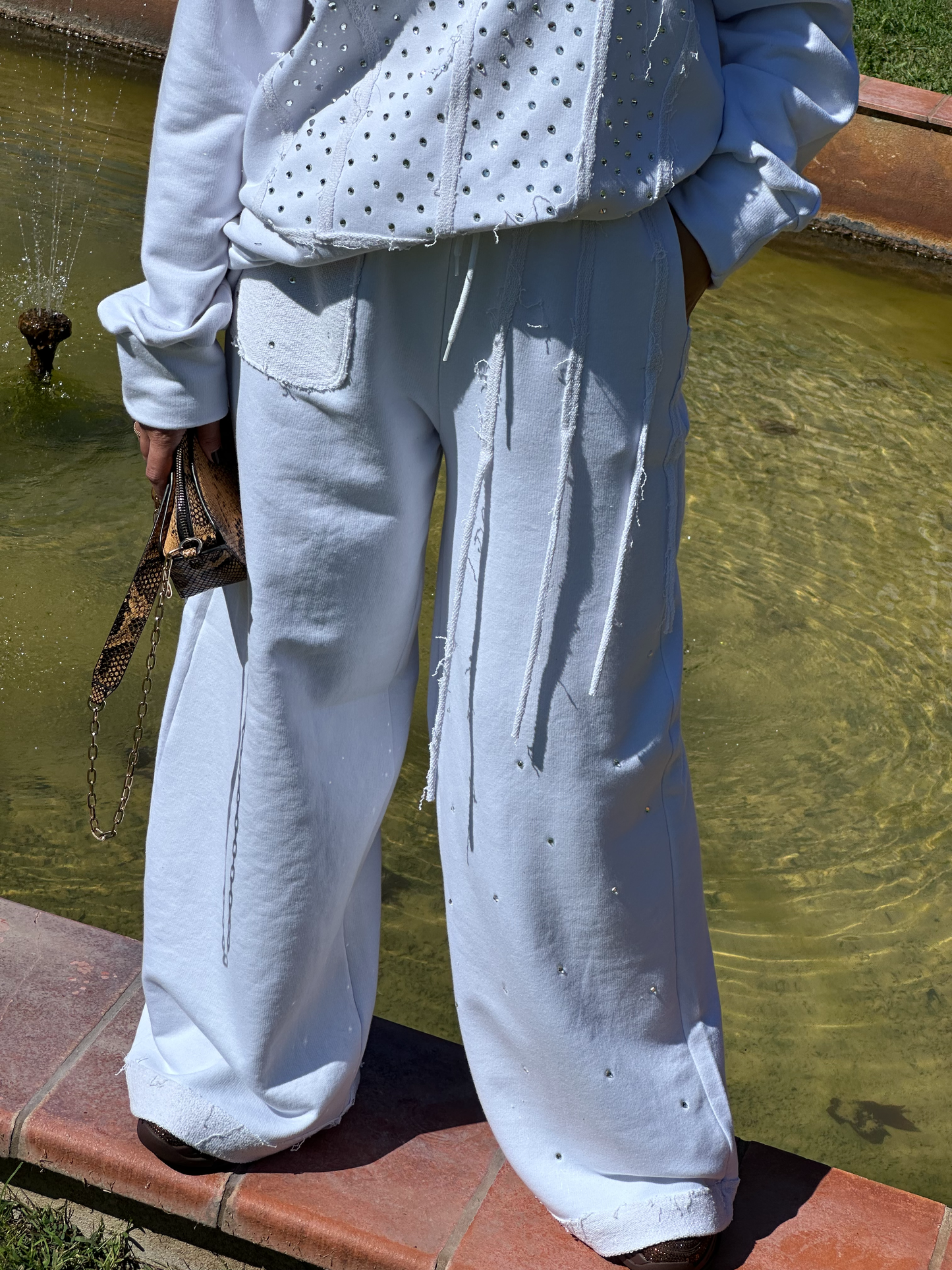 Ensemble chic Sweat & Pantalon - Taille S/M