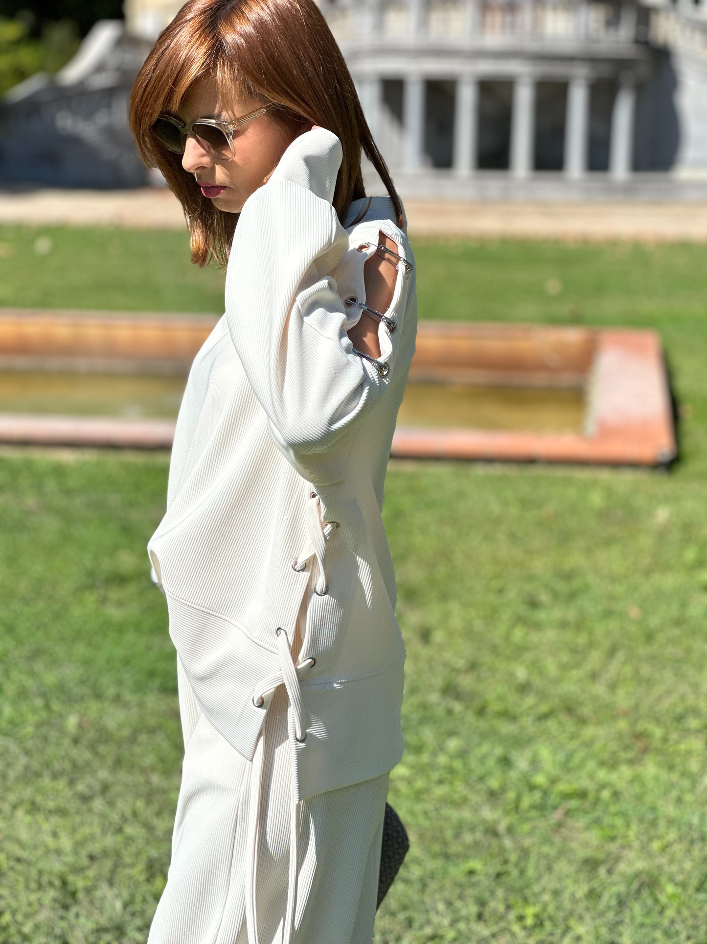 Ensemble chic Sweat & Pantalon - Taille S/M