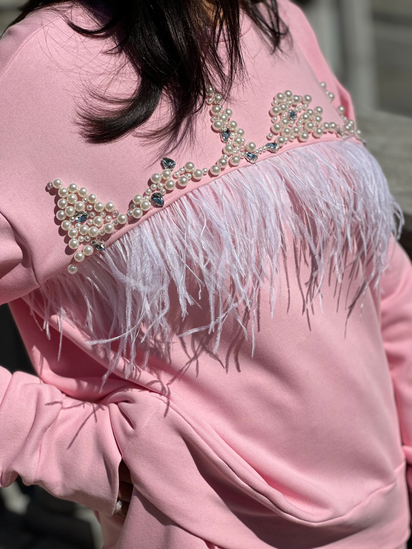 Ensemble chic Sweat & Pantalon - Taille S/M