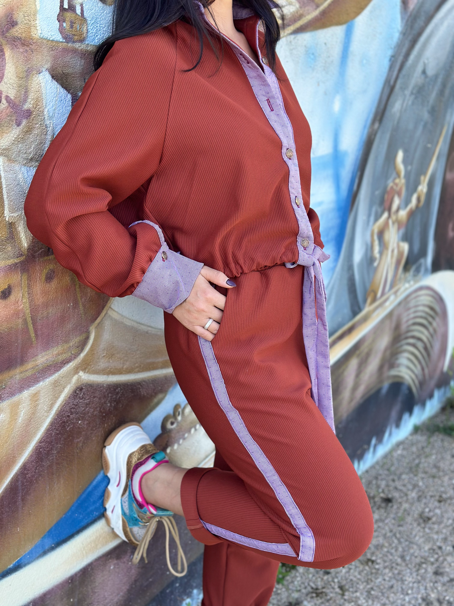 Ensemble chic Sweat & Pantalon - Taille S