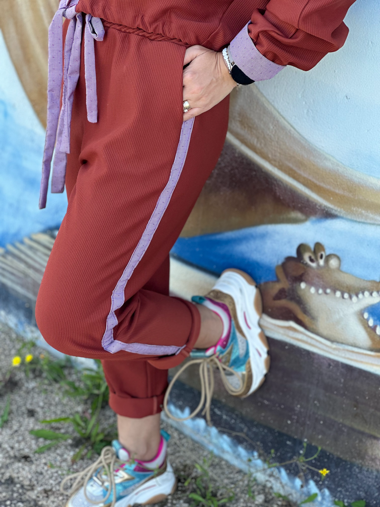 Ensemble chic Sweat & Pantalon - Taille S