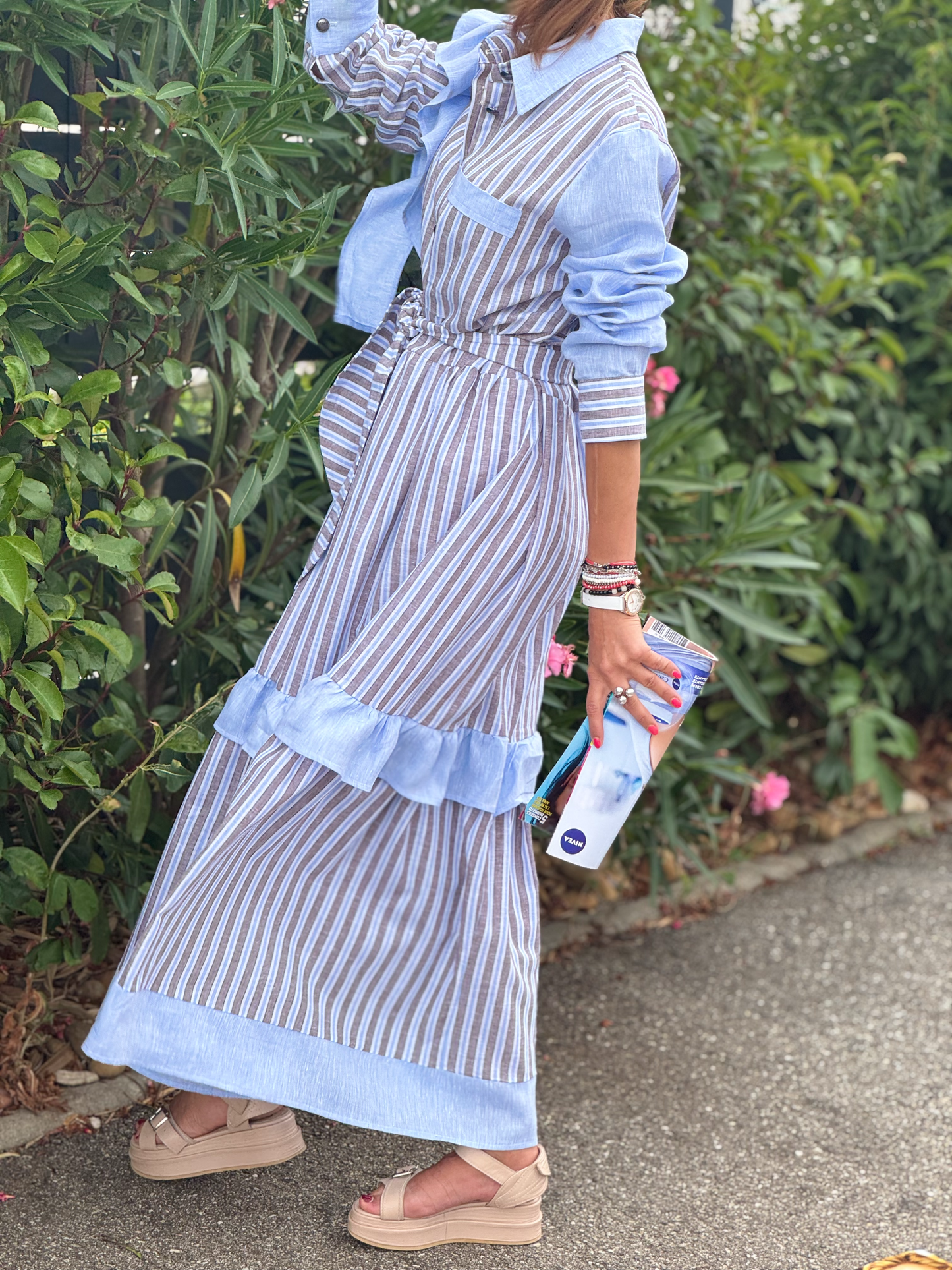 Robe longue en lin - Taille M/L