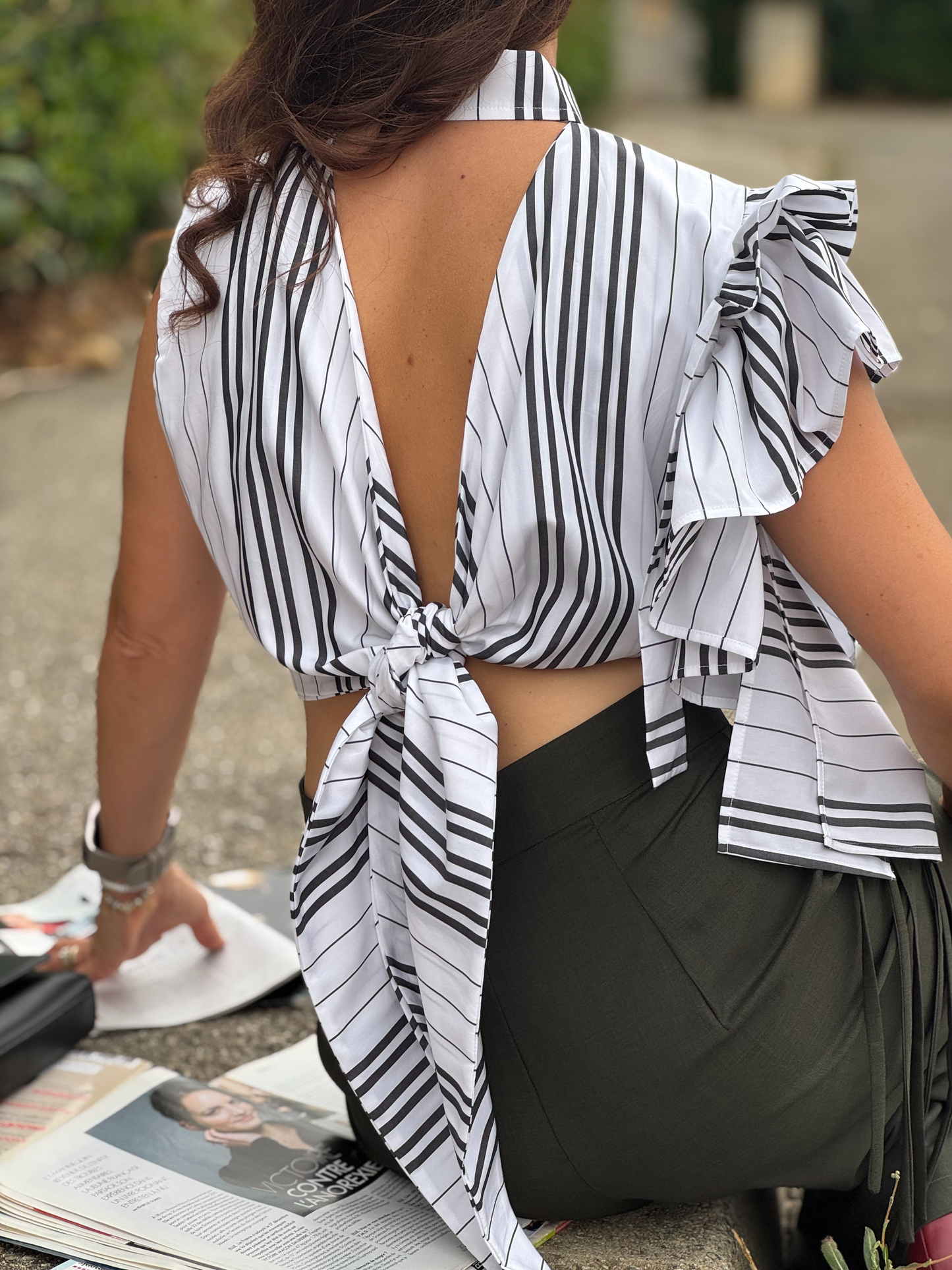 Chemise à volants - Taille M