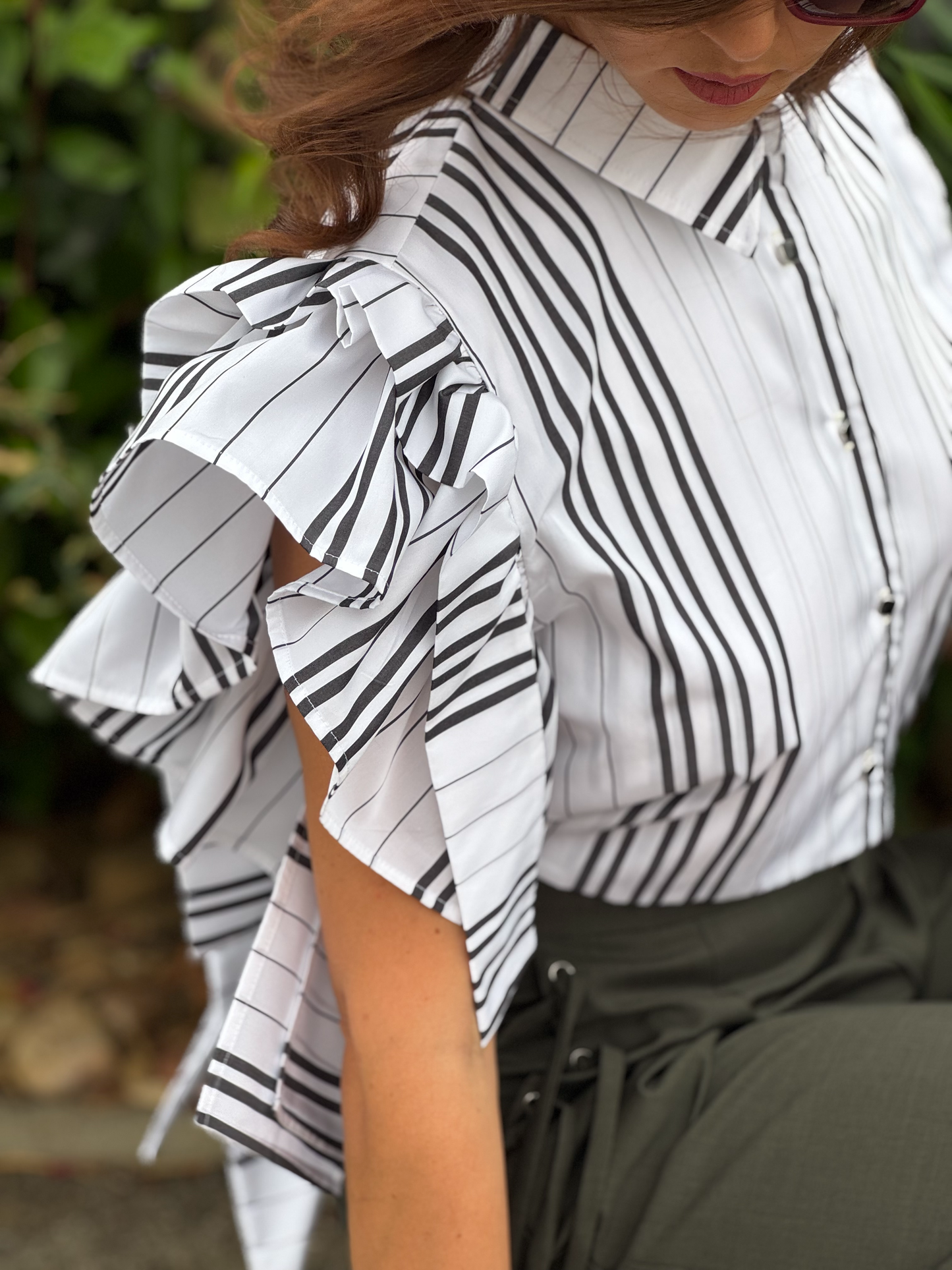 Chemise à volants - Taille M