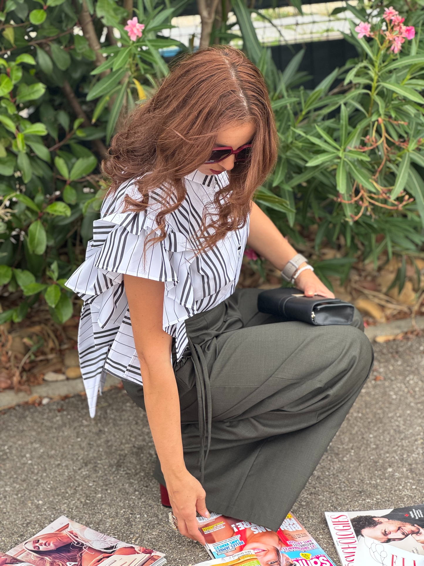 Chemise à volants - Taille M