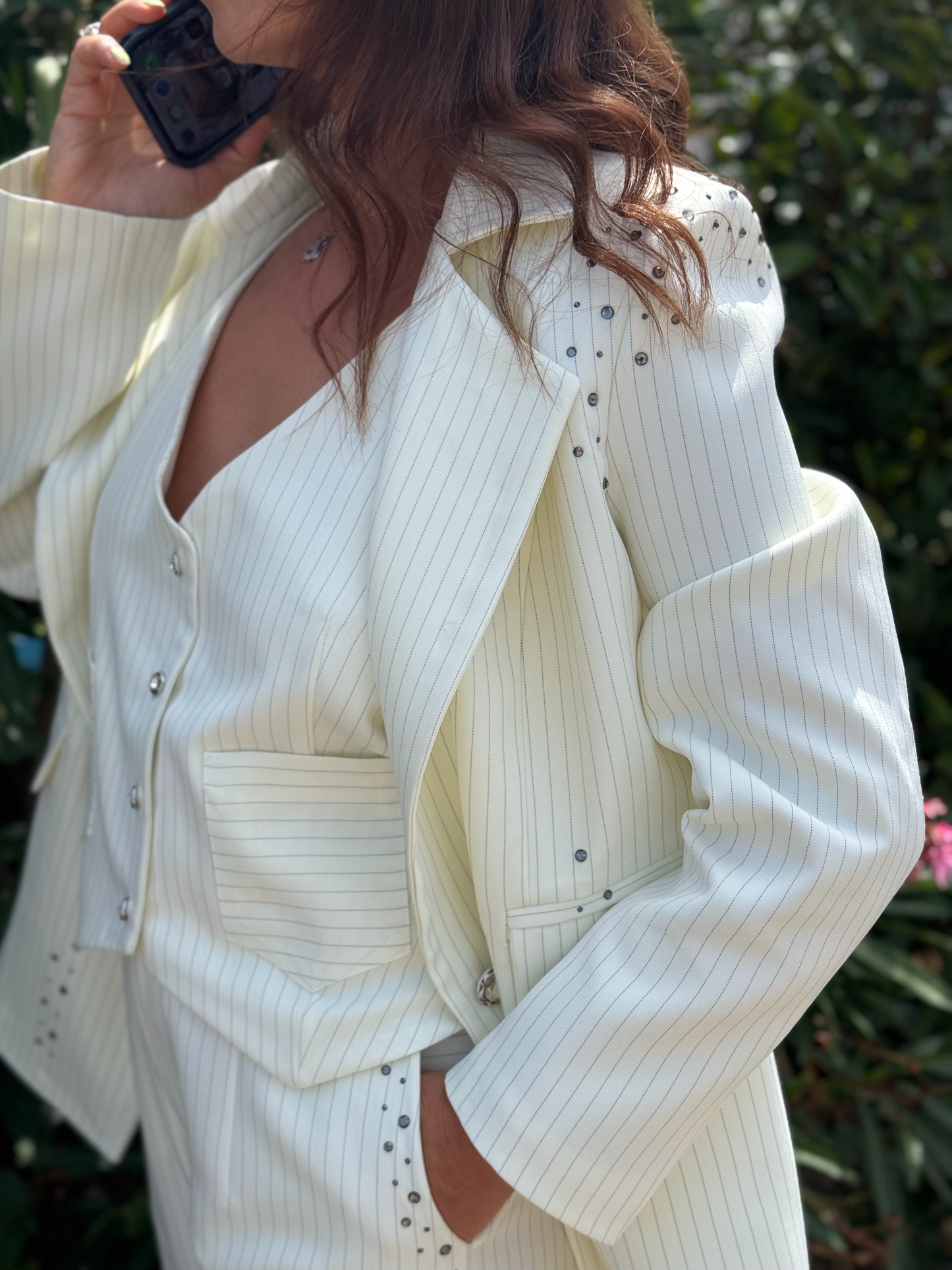 Blazer à rayures - Taille S/M