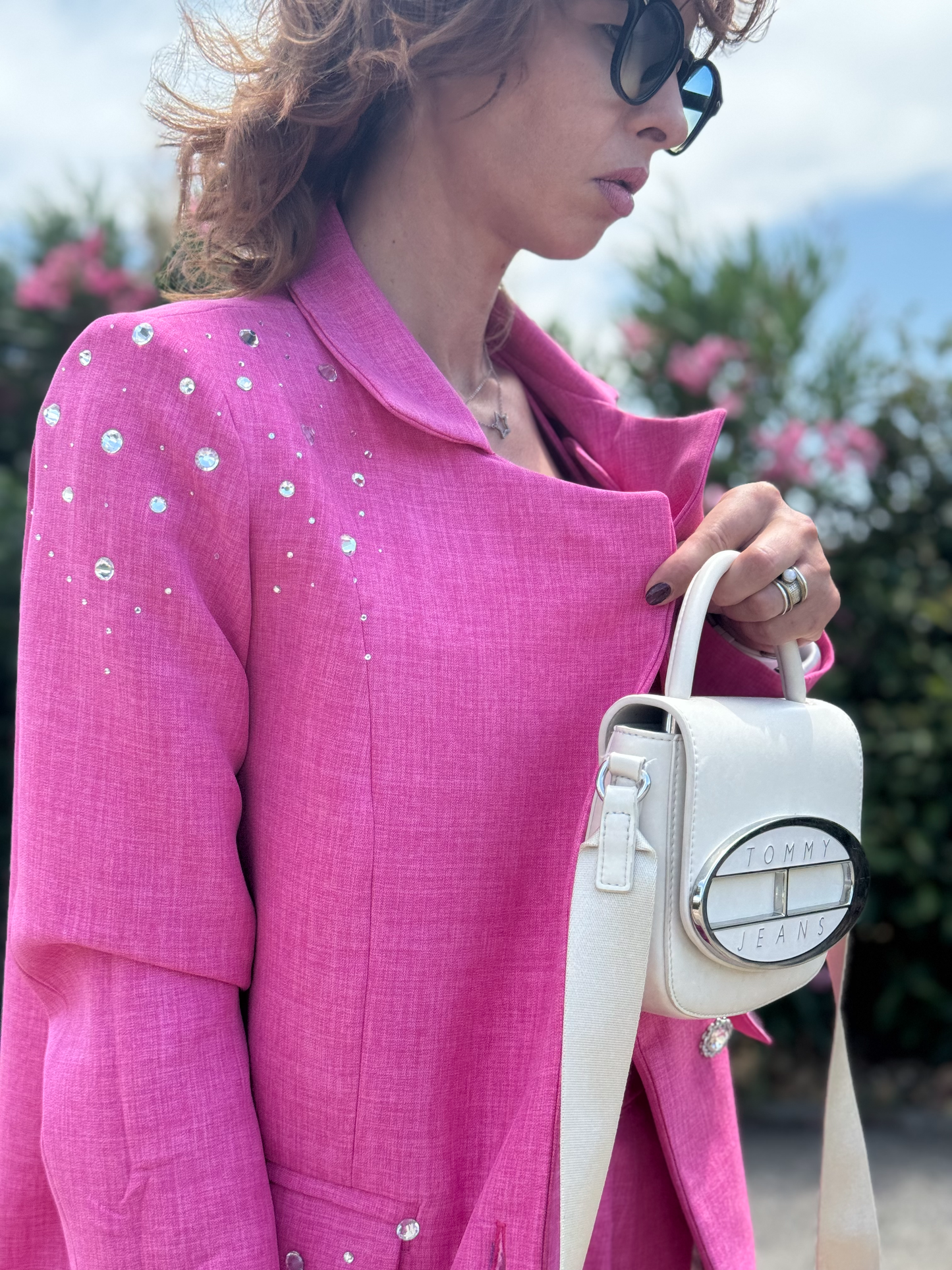 Blazer rose - Taille S/M