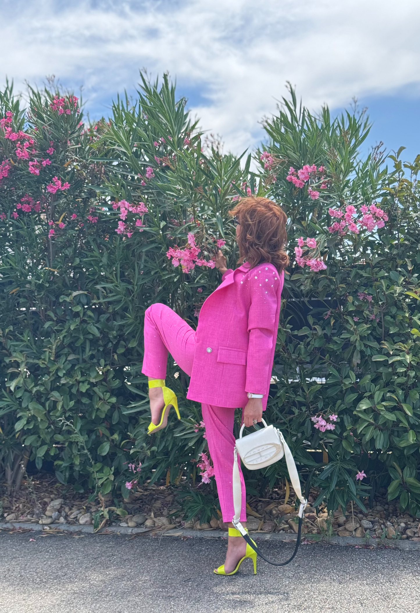 Blazer rose - Taille S/M